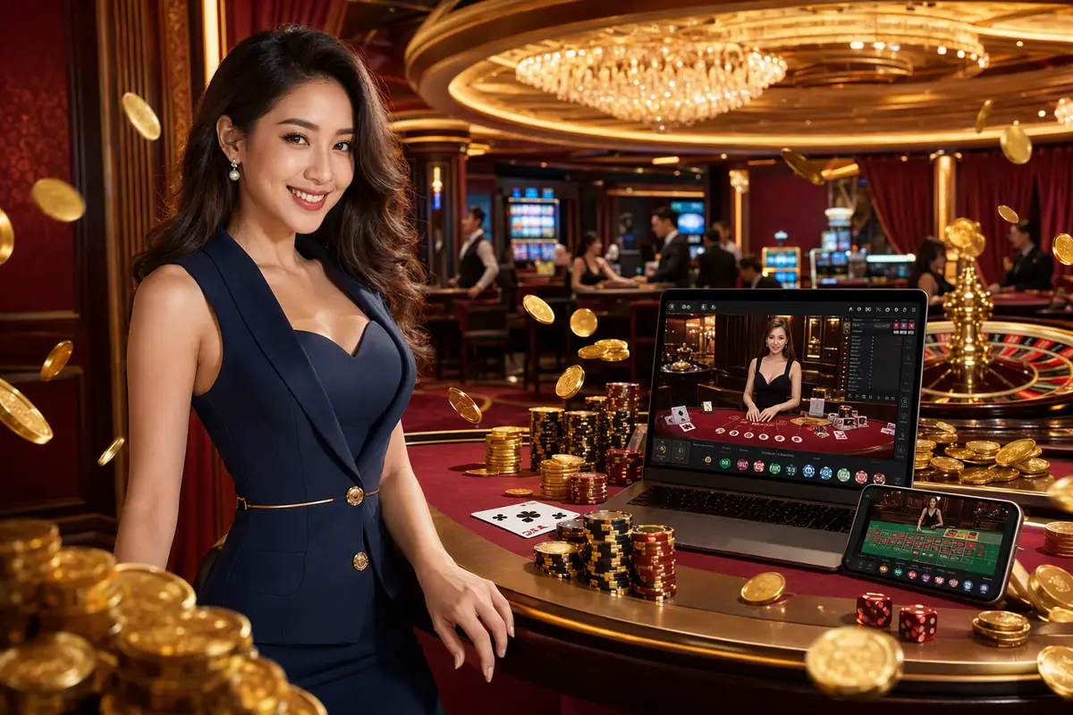 77menang Casino permainan baccarat roulette blackjack